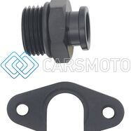 DEATSCHWERKS 6-02-0140-B 8AN ORB TO OE REGULATOR ADAPTER