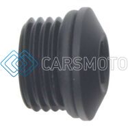 DEATSCHWERKS 6-02-0717-B 6AN ORB PLUG, LOW PROFILE W/ HEX
