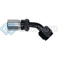 DEATSCHWERKS 6-02-0806-C-B 45-DEG. 8AN SWIVEL CRIMP CPE HOSE END