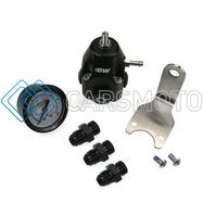 DEATSCHWERKS 6-1002-FRB-66 DWR1000C AFPR + PRESSURE GAUGE + 6AN FITTINGS