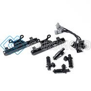 DEATSCHWERKS 6-102-1200 SUBARU UPGRADE FUEL RAILS AND 1200CC INJECTORS