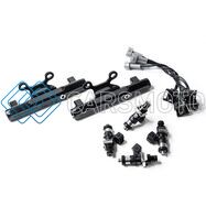 DEATSCHWERKS 6-102-1500 SUBARU UPGRADE FUEL RAILS AND 1500CC INJECTORS