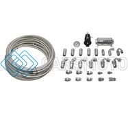 DEATSCHWERKS 6-620 RETURN PLUMBING KIT FOR 6 GEN CAMARO SS/ZL1, CTS-V3, PTFE, 8AN FEED, 6AN RETURN