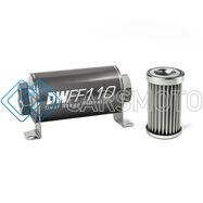DEATSCHWERKS 8-03-110-005K 10AN FEMALE, 5 MICRON, 110MM IN-LINE FUEL FILTER KIT