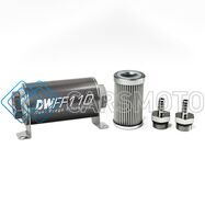 DEATSCHWERKS 8-03-110-010K-516 5/16 IN, 10 MICRON, 110MM IN-LINE FUEL FILTER KIT