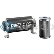 DEATSCHWERKS 8-03-110-100K 10AN FEMALE, 40 MICRON, 110MM IN-LINE FUEL FILTER KIT