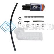 DEATSCHWERKS 9-307-1063 340LPH COMPACT FUEL PUMP W/ 9-1063 INSTALL KIT