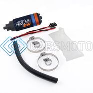 DEATSCHWERKS 9-421-1023 420LPH IN-TANK FUEL PUMP W/ 9-1023 INSTALL KIT