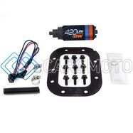 DEATSCHWERKS 9-421-1029 420LPH IN-TANK FUEL PUMP W/ 9-1029 INSTALL KIT