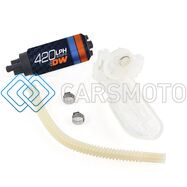 DEATSCHWERKS 9-421-1038 420LPH IN-TANK FUEL PUMP W/ 9-1038 INSTALL KIT