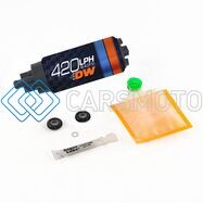 DEATSCHWERKS 9-421S-1004 420LPH IN-TANK FUEL PUMP W/ 9-1004 INSTALL KIT