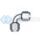 DEATSCHWERKS 6-02-0216 90-DEG. 8AN TO 8AN SWIVEL COUPLER
