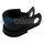 DEATSCHWERKS 6-02-0353-B 6AN HOSE RUBBER CUSHIONED P-CLAMP