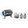 DEATSCHWERKS 8-03-070-010K-10 10AN, 10 MICRON, 70MM IN-LINE FUEL FILTER KIT