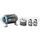 DEATSCHWERKS 8-03-070-040K-10 10AN, 40 MICRON, 70MM IN-LINE FUEL FILTER KIT