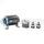 DEATSCHWERKS 8-03-070-100K-6 -6AN, 100 MICRON, 70MM IN-LINE FUEL FILTER KIT