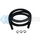 DEATSCHWERKS 9-CT-40-516 CONVOLUTED TUBING, 1000MM LENGTH X 8MM