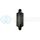 TURBOSMART TS-0402-1135 10UM 10AN INLINE FUEL FILTER - BLACK