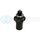 TURBOSMART TS-0404-1542 -10AN FPRF10 CANISTER STYLE FUEL FILTER W/REGULATOR - BLACK