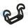 RIGID 40184 D-SERIES BRACKET WITH HARDWARE BLACK