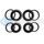 GIRODISC CCRK1-032 PORSCHE 911 CARRERA S/4S (996/997) FRONT CALIPER REBUILD KIT