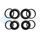 GIRODISC CCRK2-024 VOLVO S60R/V70R (28MM/30MM) REAR CALIPER REBUILD KIT