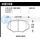 HAWK PERFORMANCE HB149F.505 94-05 MIATA / 01-05 NORMAL SUSPENSION HPS STREET FRONT BRAKE PADS (D635)