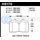HAWK PERFORMANCE HB170N.650 HP+ STREET BRAKE PADS