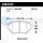 HAWK PERFORMANCE HB431F.606 01-05 MIATA W/ SPORT SUSPENSION HPS  STREET FRONT BRAKE PADS D890