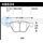 HAWK PERFORMANCE HB534F.750 09-11 BMW Z4 / 04-05 525I / 08-11 128I / 06 325I/325XI / 07 328I/328XI HPS STREET FRONT BRAKE P