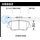 HAWK PERFORMANCE HB662F.587 10 HYUNDAI GENESIS COUPE (W/O BREMBO BREAKS) HPS STREET 15MM REAR BRAKE PADS