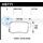 HAWK PERFORMANCE HB771B.597 08-16 HONDA ACCORD HIGH PERFORMANCE STREET 5.0 REAR BRAKE PADS