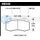 HAWK PERFORMANCE HB548G.510 RENAULT CLIO DTC-60 RACE FRONT BRAKE PADS