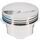 JE PISTONS 281919 502 BBC 4.5IN BORE +1CC DOME REPLACEMENT SET OF 8 PISTONS
