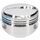JE PISTONS 297814 BBC BLOWN ALKY DM SET OF 8 PISTONS