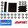 ARP 234-5609 LITTLE M IRON MAIN CAPS 4 BOLT SPLAYED MAIN STUD KIT - BLACK