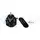 AEM 25-302BK UNIVERSAL BLACK ADJUSTABLE FUEL PRESSURE REGULATOR