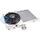 CSF 7075 96-07 MITSUBISHI EVO 4/5/6/7/8/9 FULL-SLIM RADIATOR W/12IN FAN & SHROUD/-16AN & SLIP ON FITTING