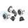 RADIUM ENGINEERING 20-0527 REMOTE MOUNT FILL NECK - STRAIGHT - 1.5IN BARB