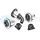 RADIUM ENGINEERING 20-0547 REMOTE MOUNT FILL NECK - 24AN ELBOW - 1.5IN BARB