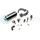 RADIUM ENGINEERING 20-1021-03 89-05 MAZDA MX-5 FUEL FILTER KIT 10 MICRON STAINLESS FILTER