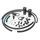 RADIUM ENGINEERING 20-1107-FL DUAL CATCH CAN KIT 08-16 MITSUBISHI EVO FLUID LOCK