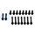 MANLEY 42171 SB CHEVY SUPERIOR HEAD BOLTS - 1 SET OF BOLTS FOR 1 HEAD