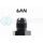 RADIUM ENGINEERING 14-0267 6AN COUPLER FEMALE TO FEMALE - STRAIGHT