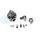 RADIUM ENGINEERING 20-1623-01 DIRECT MOUNT REGULATOR (DMR), 8AN ORB - GREEN