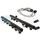SNOW 2018+ SNF-30112F FORD COYOTE FACTORY HOOKUP FUEL RAIL KIT (PAIR)