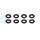 SNOW INJECTOR SNF-40043 SPACER O-RING (SET OF 8)