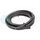 SNOW 10AN SNF-60115B BRAIDED STAINLESS PTFE HOSE - 15FT BLACK
