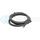 SNOW 6AN SNF-60605B BRAIDED STAINLESS PTFE HOSE - 5FT (BLACK)