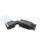 SNOW -6AN SNF-60645 45 DEGREE PTFE HOSE END (BLACK)
